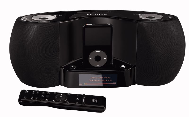 Illustration for article titled Logitech Unveils Pure-Fi Dream and Anywhere iPod Docks